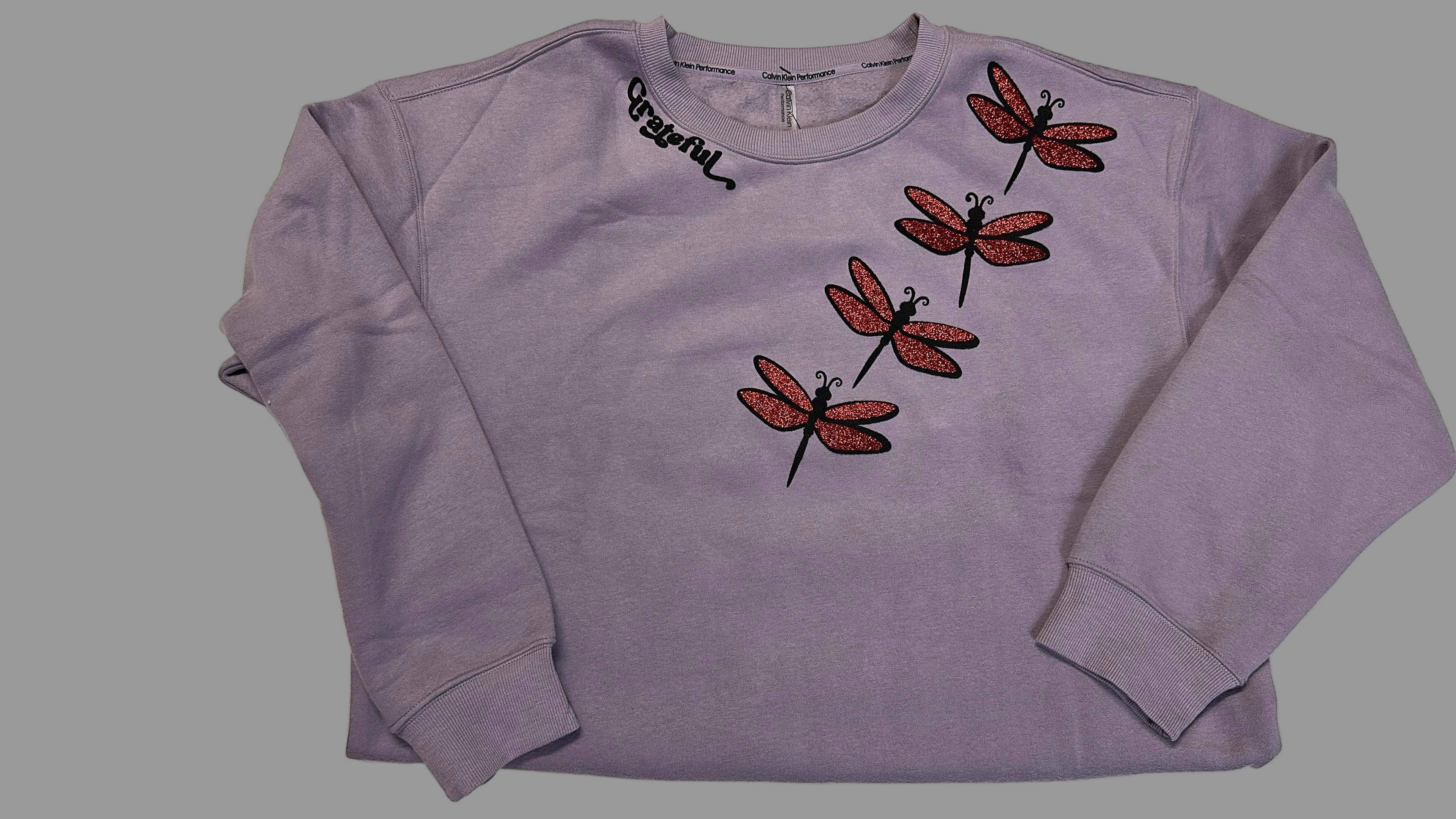 Dragonfly crewneck