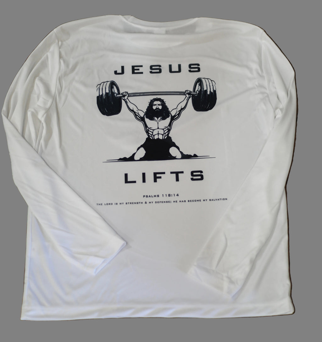 Jesus lifts