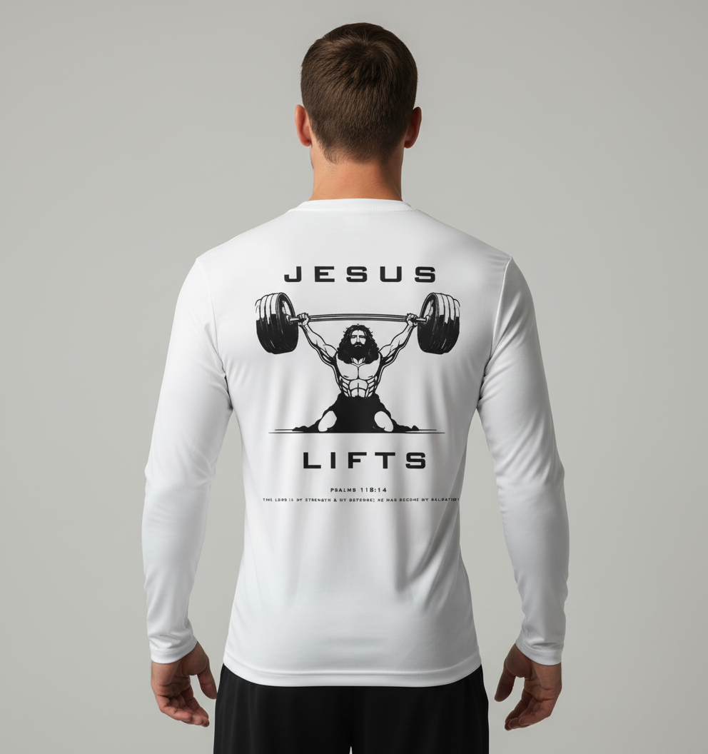 Jesus lifts