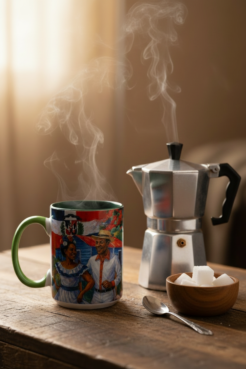 Dominicana soy mug